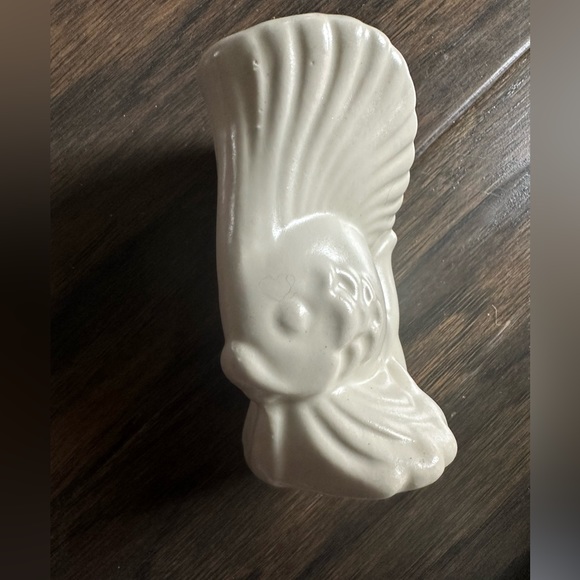 Vintage Haeger Creamware Pottery Fish Planter - Picture 4 of 7